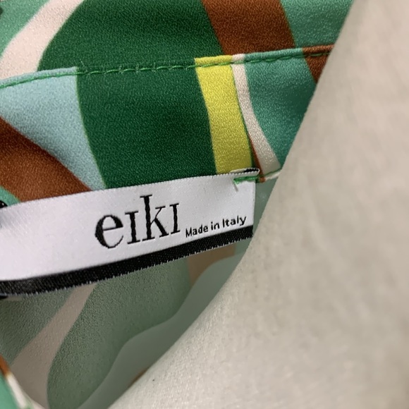 Multicolor dress. Made in Italy. - Picture 5 of 6